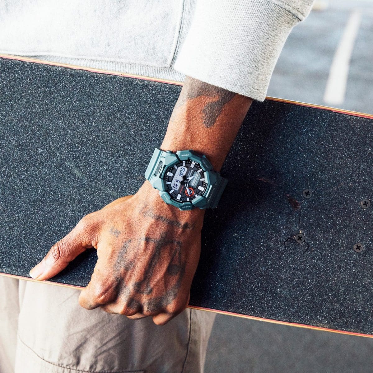 G-SHOCK GA-010-2A Watch Blue, Light blue #2