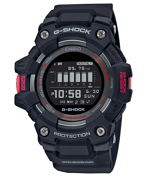 【美品】CASIO G-SHOCK G-SQUAD GBD-100-1A7JF GBD100-1A7 | Digital Men's Watch G-SHOCK | CASIO