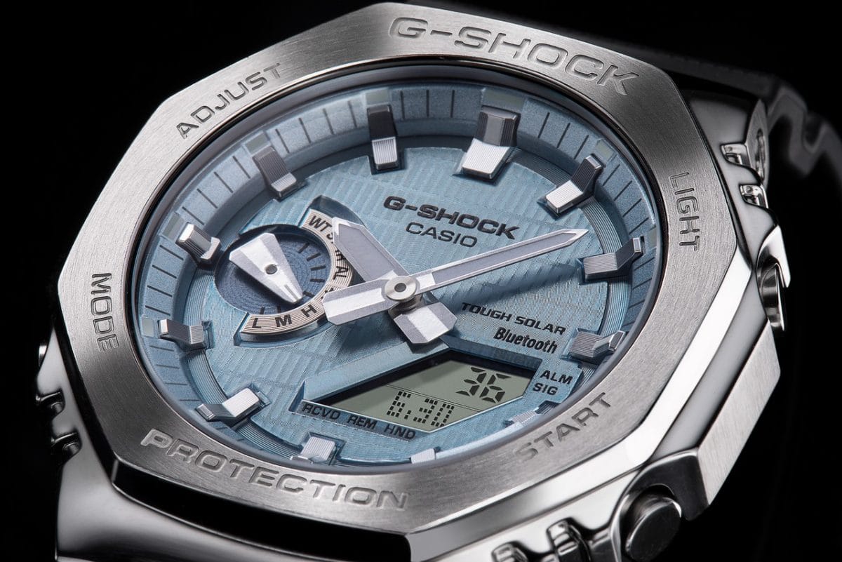 G-SHOCK GBM-2100A-1A2 watch Silver #6