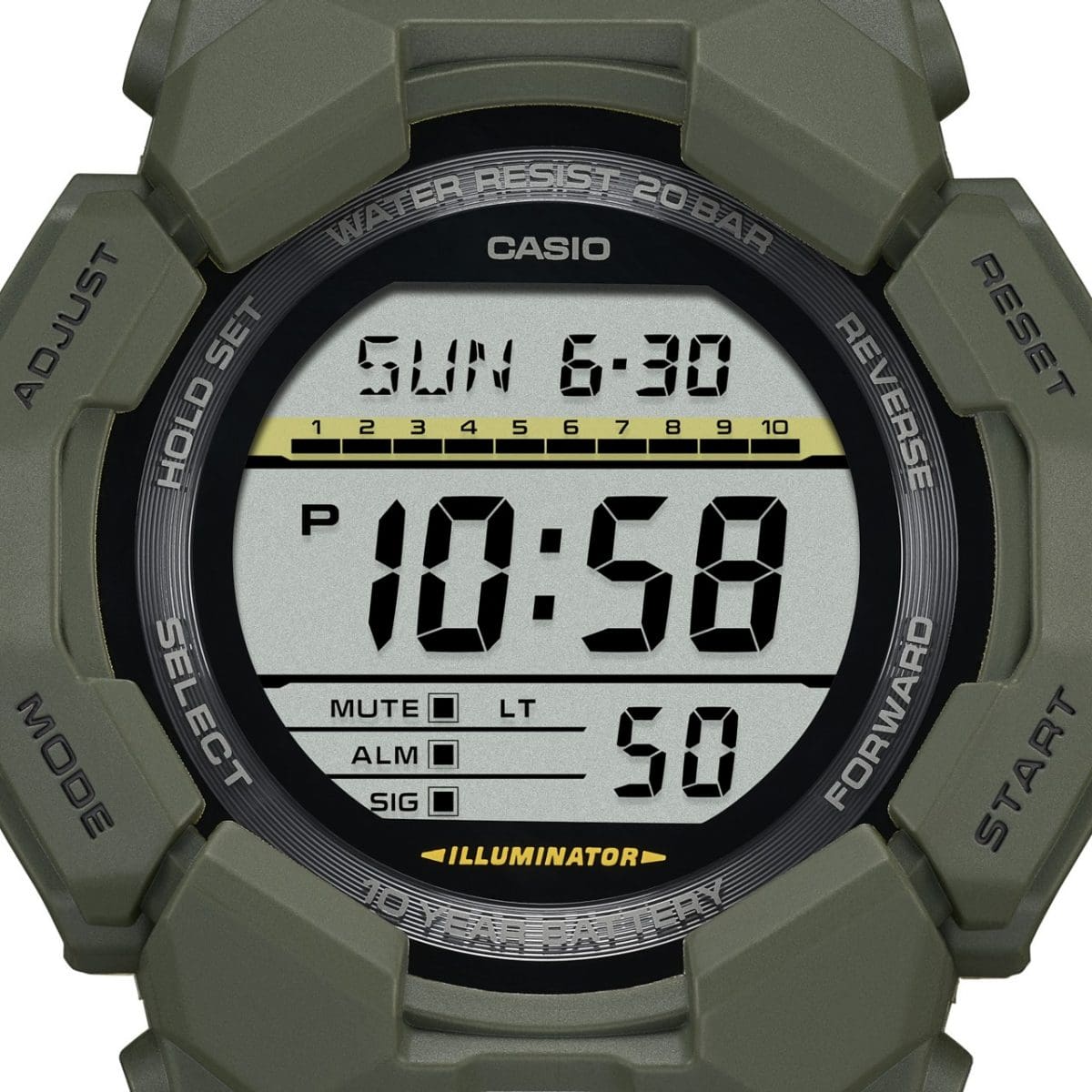 G-SHOCK GD-010-3 watch Green #6