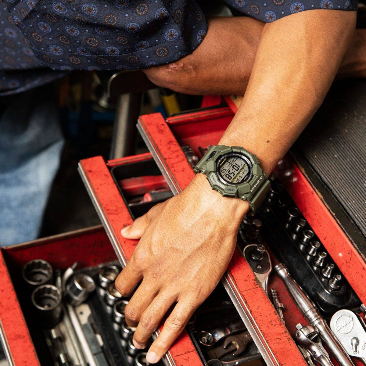 G-SHOCK GD-010-3 watch Green #10