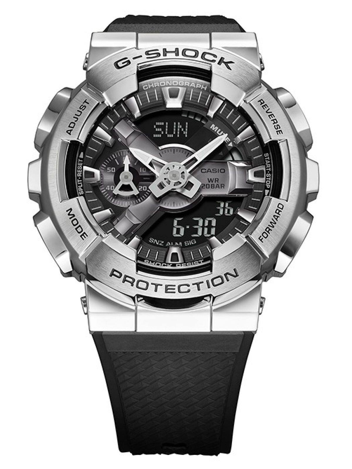 G-SHOCK GM-110-1A watch Silver #4