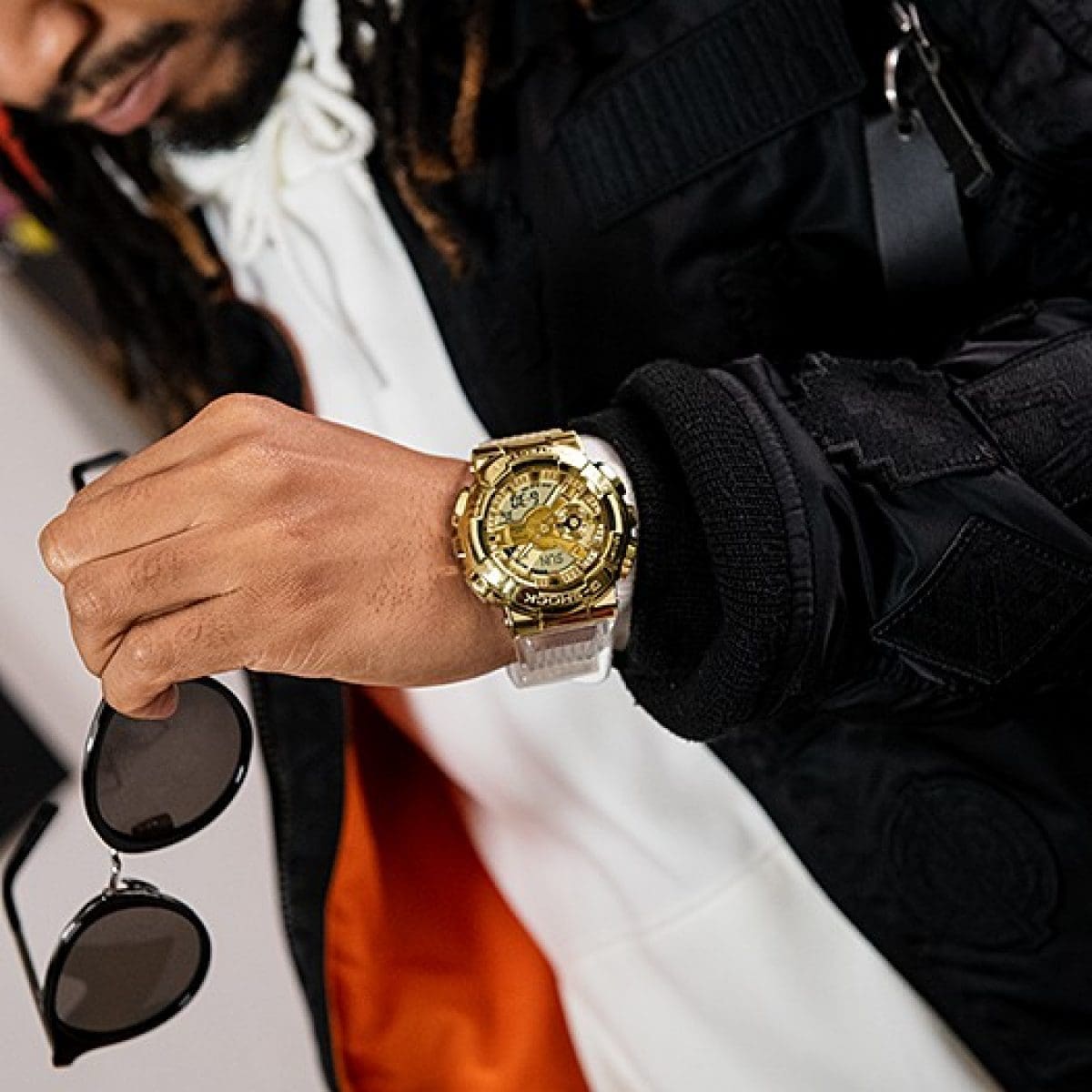 G-SHOCK GM-110SG-9A watch Gold #10