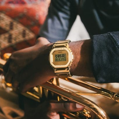 G-SHOCK GM-5600YMG-9 watch Gold #8