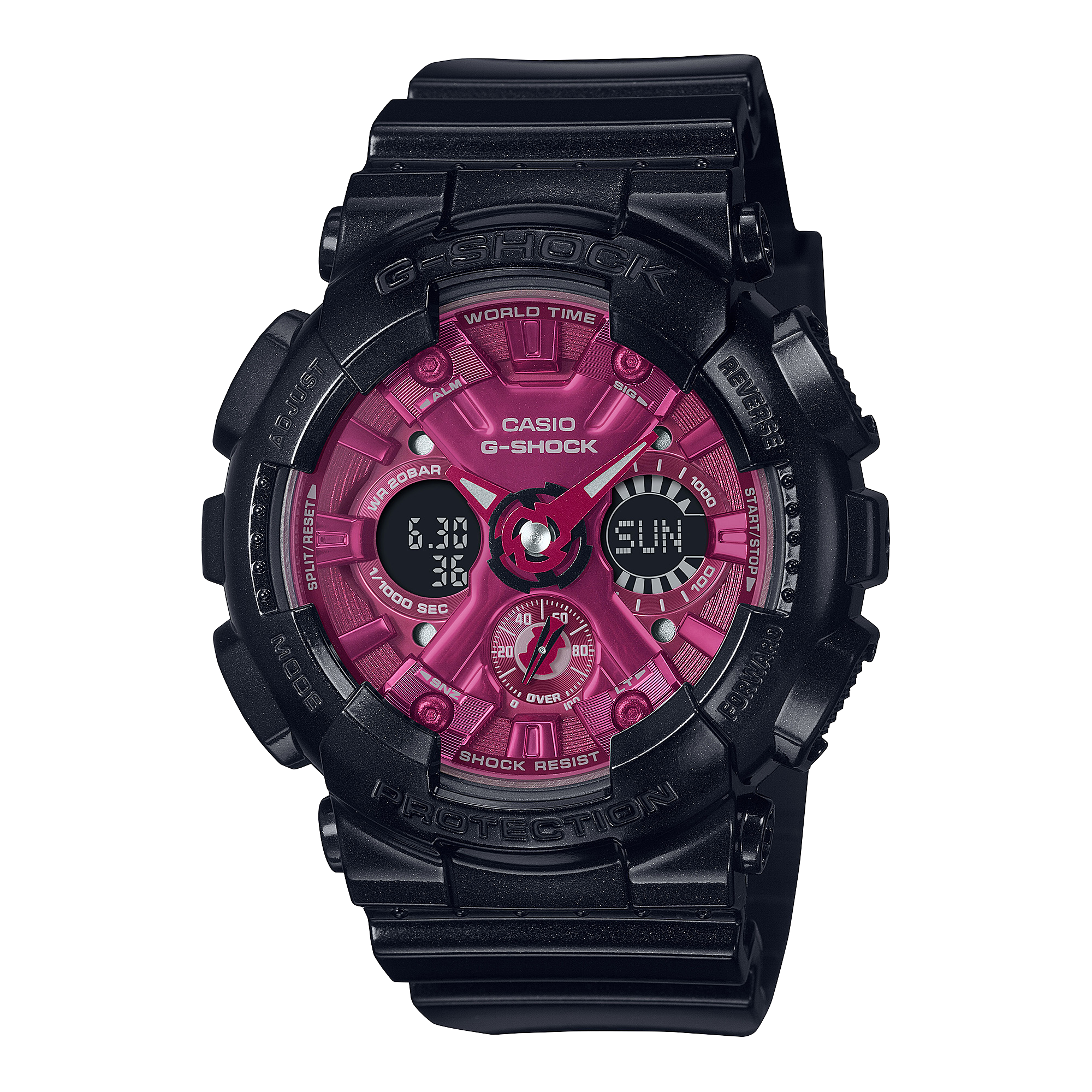 GMA-S120RB-1A | G-SHOCK ANALOG-DIGITAL WOMEN | CASIO MIDDLE