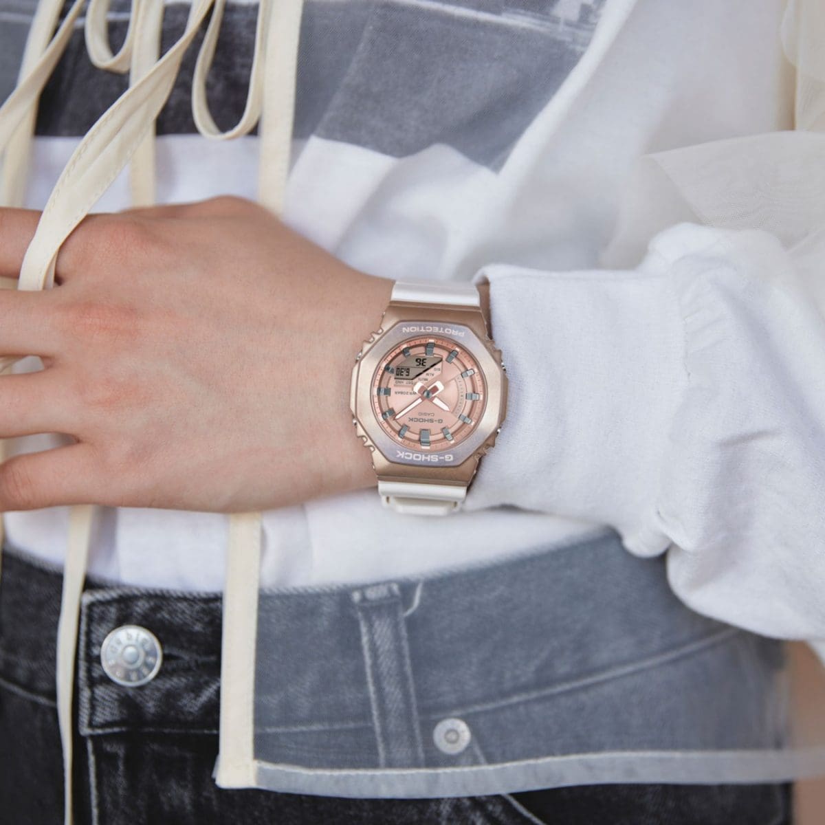 G-SHOCK GM-S2100CW-7A watch Peach gold #2