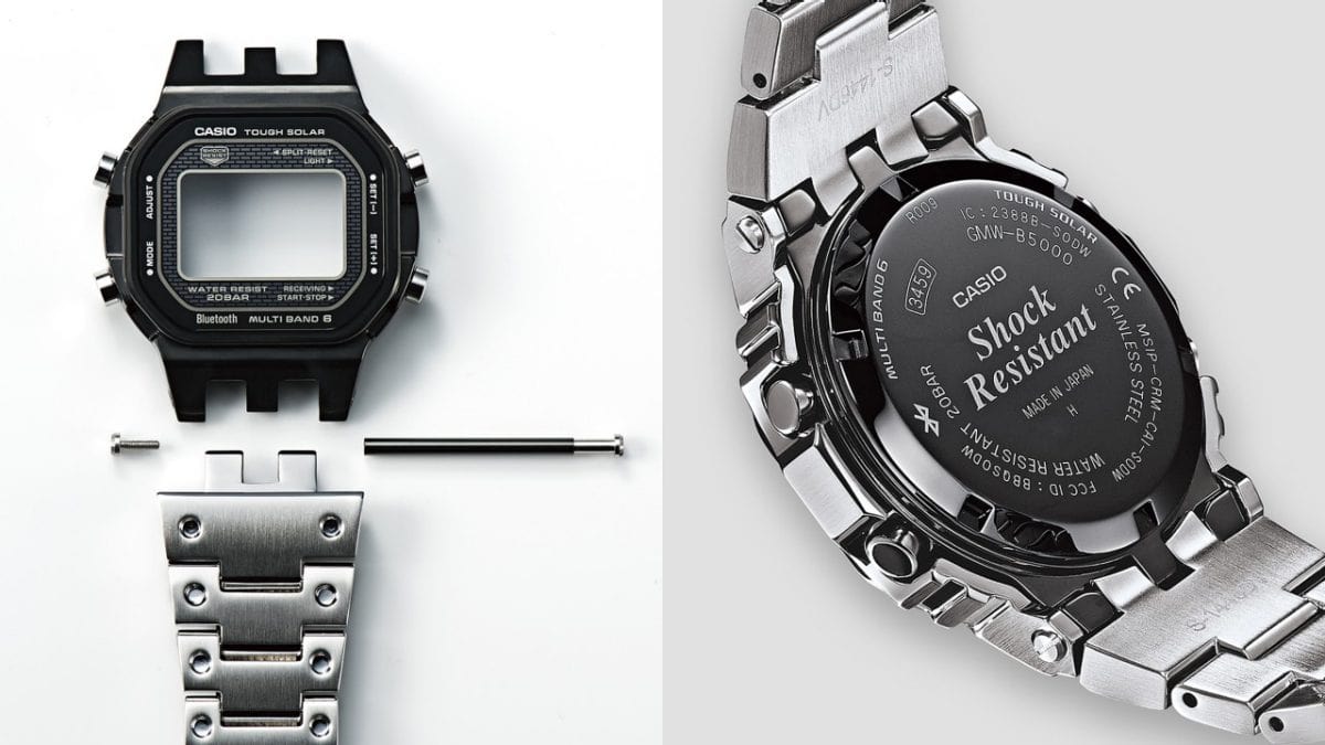 GMW-B5000D-1C Full-metal shock-resistant structure: Staying true to origins and constantly innovating * Image shows the GMW-B5000D-1. #4