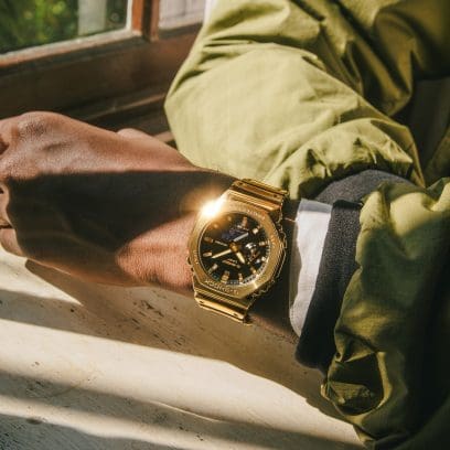 G-SHOCK GM-2100YMG-9A Watch Gold #7