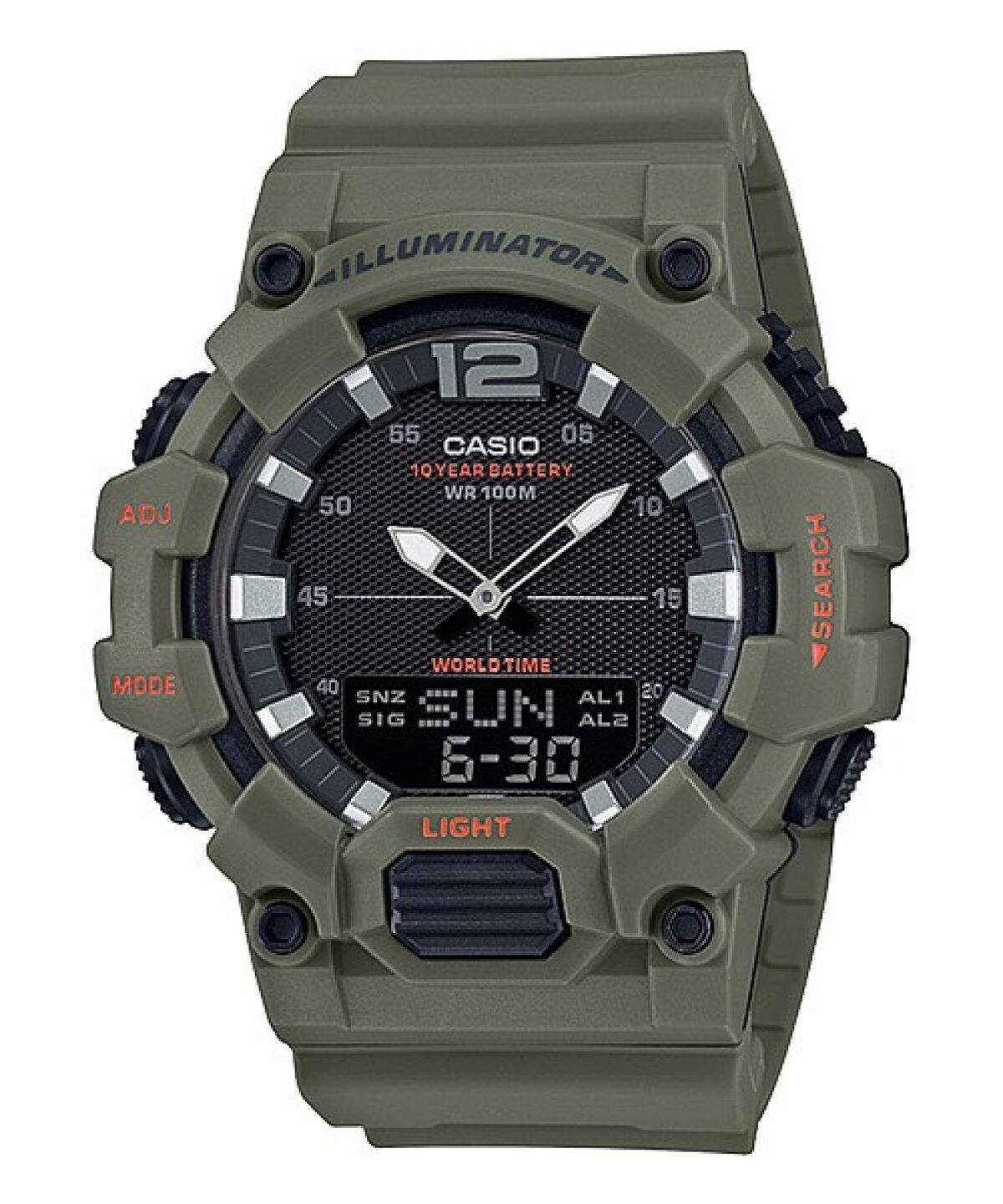 CASIO HDC-700-3A2V Watch Green #1