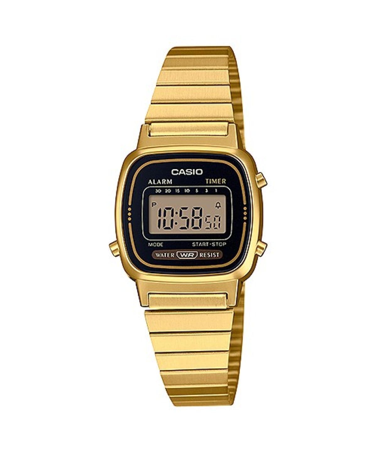 CASIO LA670WGA-1 watch Gold #1