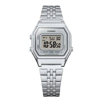 CASIO LA680WA-7 Watch Silver #5