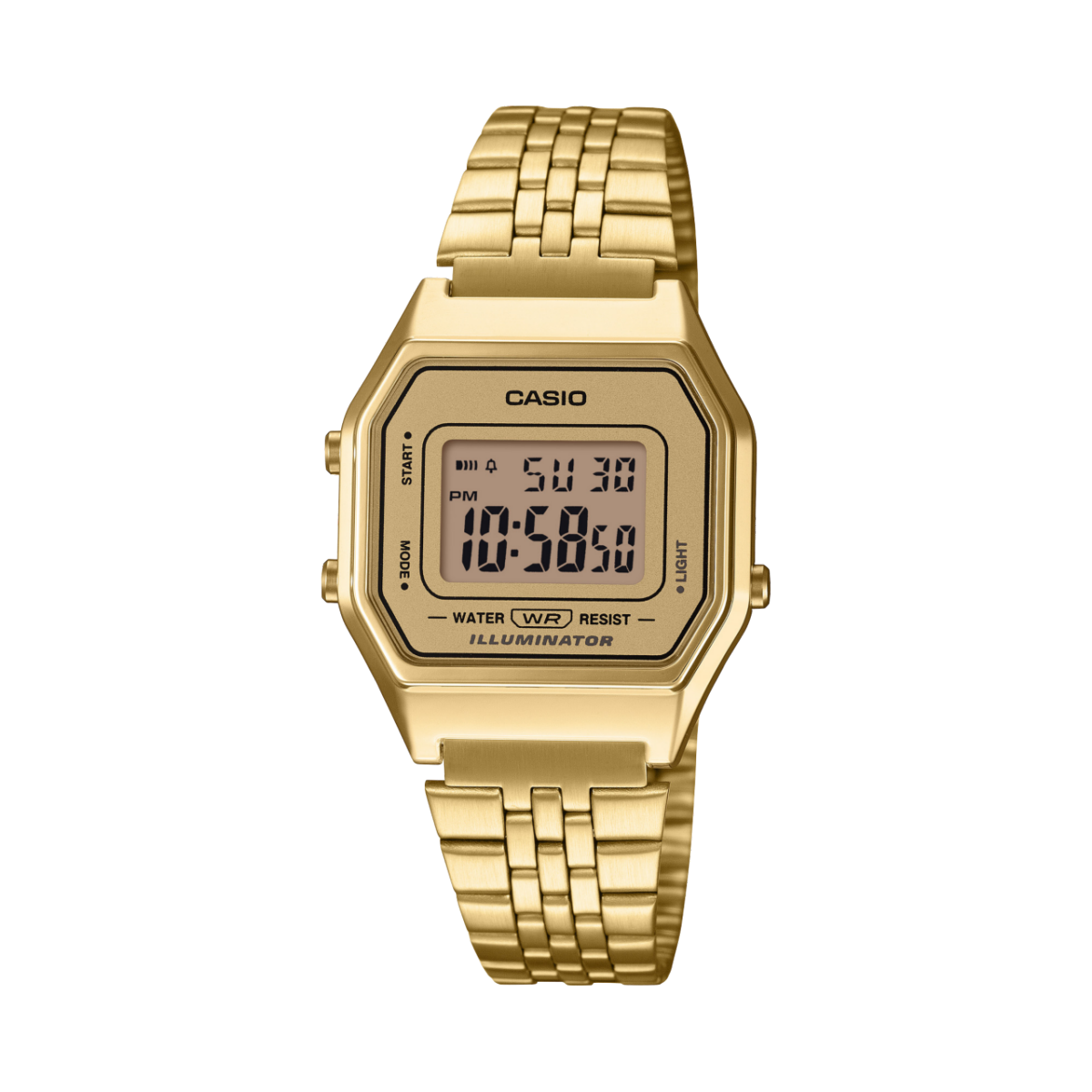 CASIO LA680WGA-9 watch Gold #1