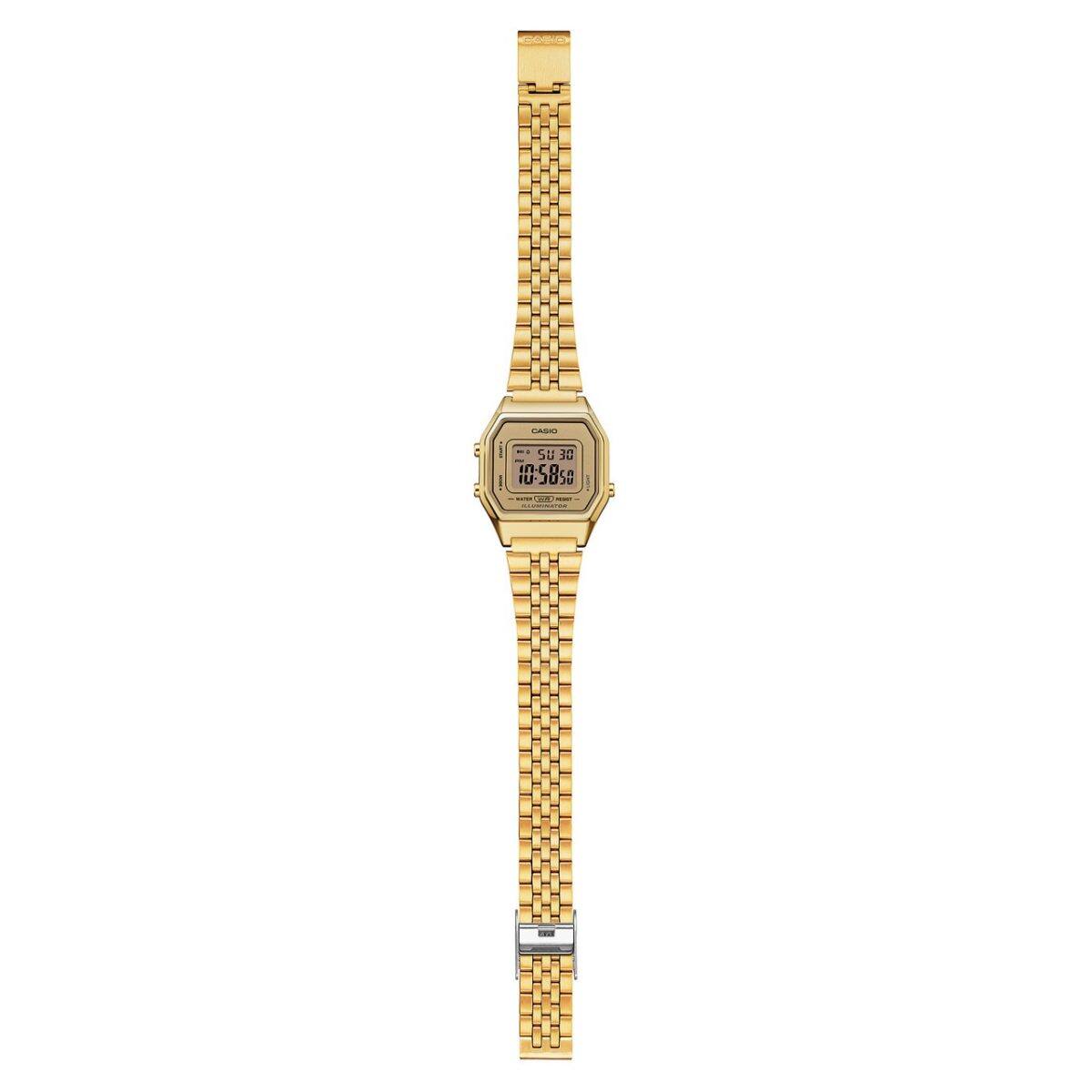 CASIO LA680WGA-9 watch Gold #13
