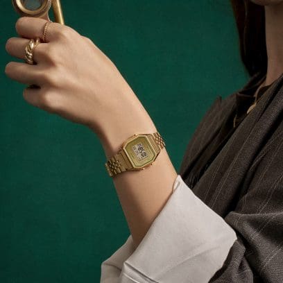 CASIO LA680WEGV-9A Watch Gold #3