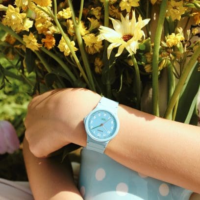 CASIO LQ-24B-2B Watch Blue, Light blue #2