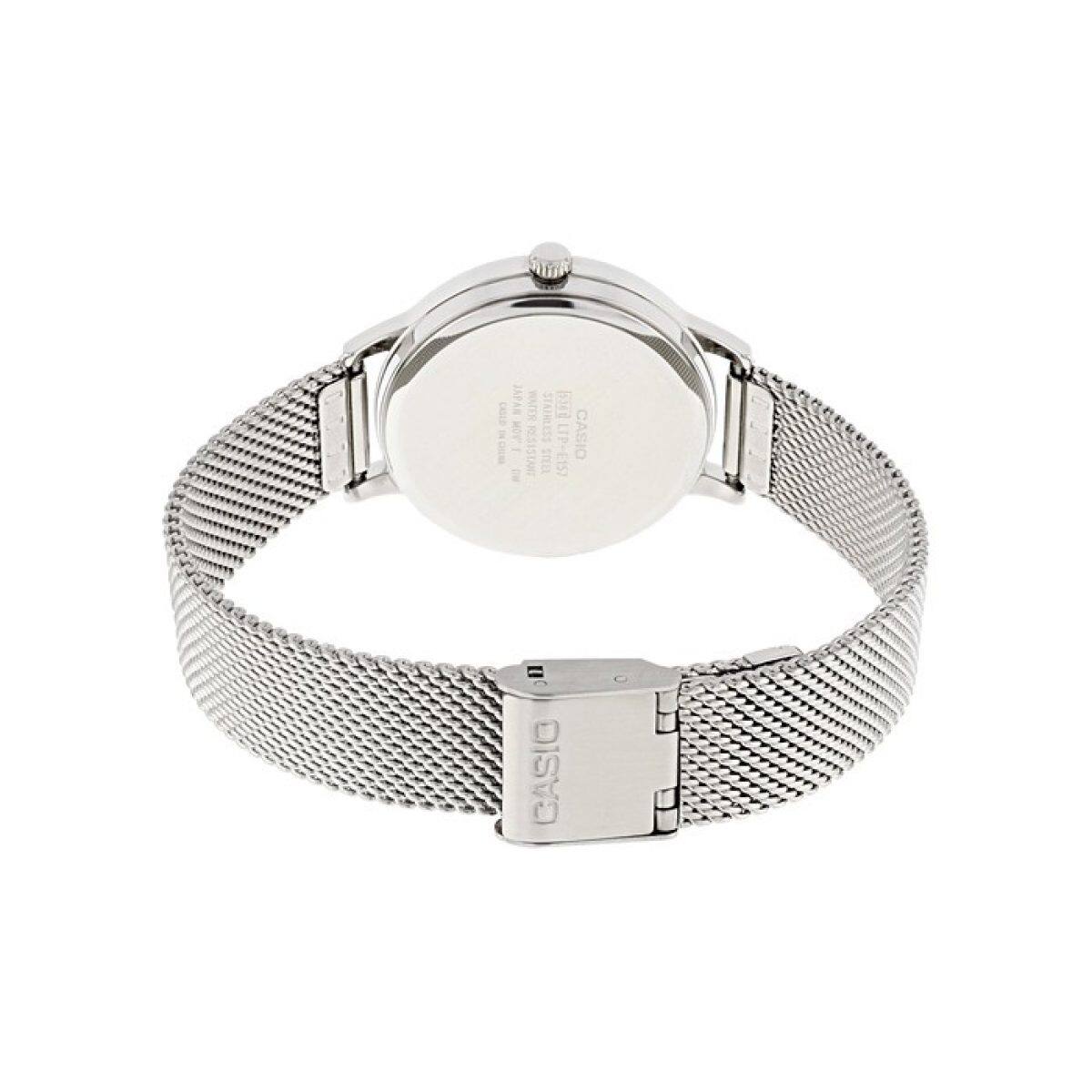 CASIO LTP-E157M-7A Watch Silver #3