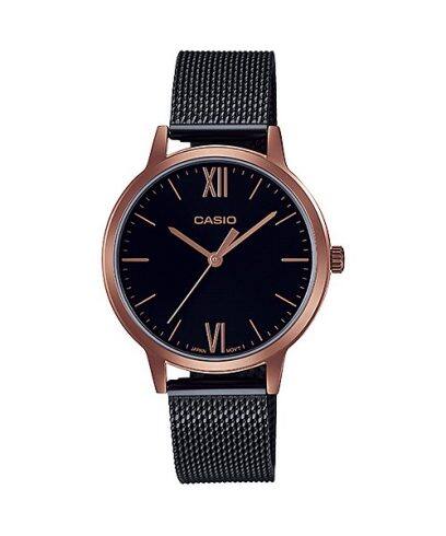 CASIO LTP-E157MRB-1B watch Brown gold #1