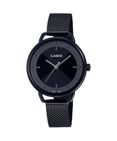 CASIO LTP-E413MB-1A Watch Black #1