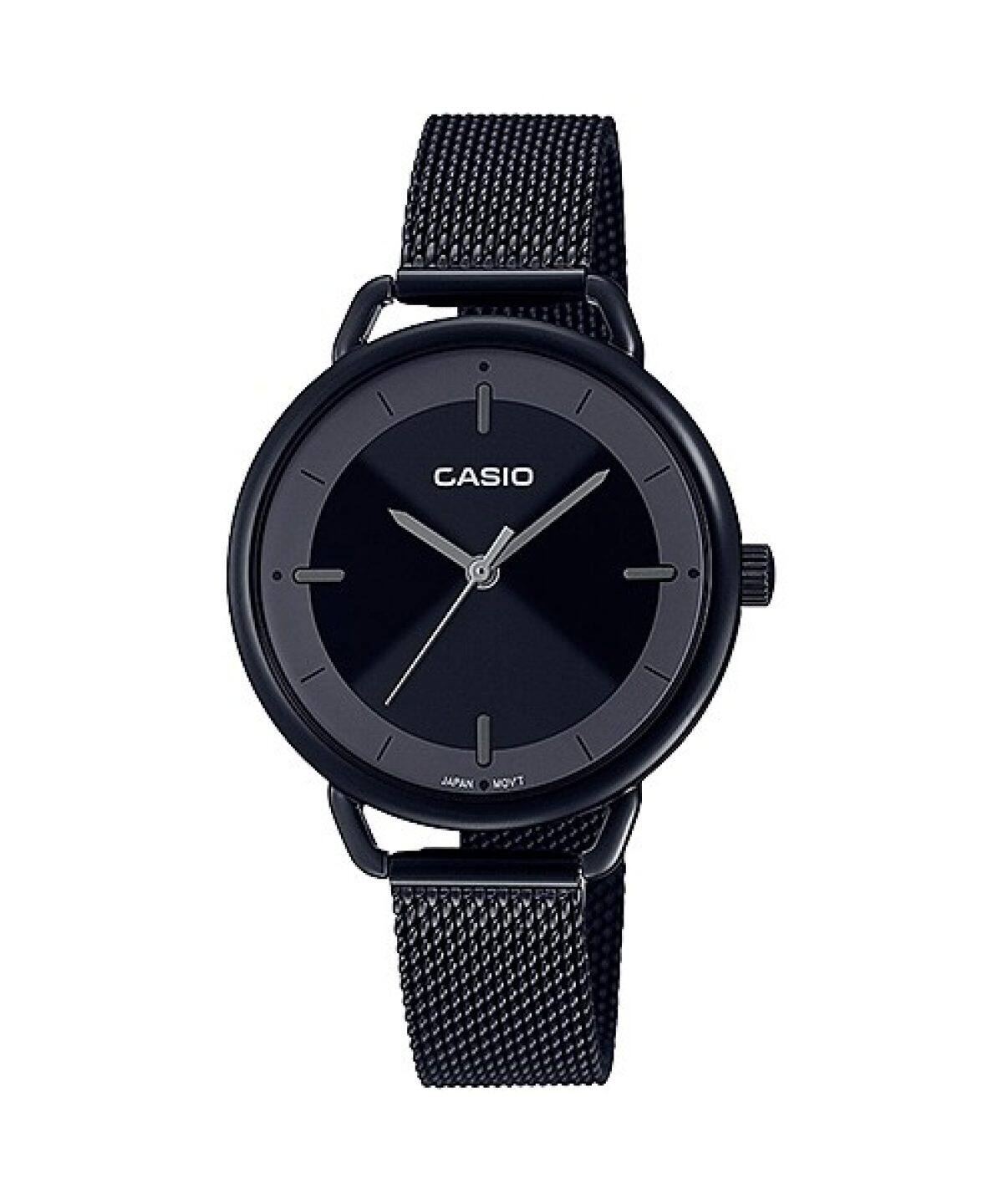 CASIO LTP-E413MB-1A Watch Black #1