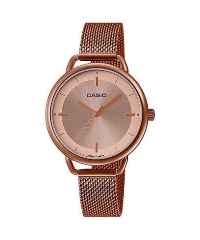 CASIO LTP-E413MR-9A Watch Brown gold #1