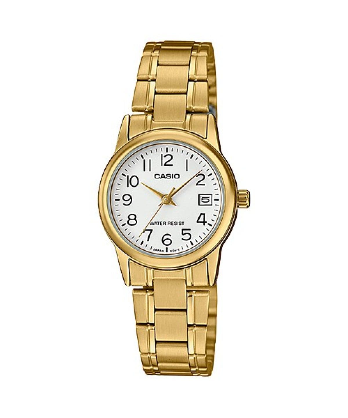 CASIO LTP-V002G-7B2 Watch Gold #1