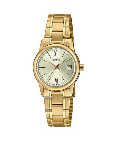CASIO LTP-V002G-9B3 Watch Gold #1