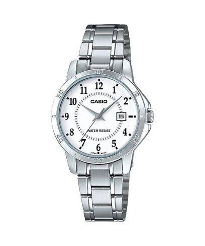 CASIO LTP-V004D-7B Watch Silver #1