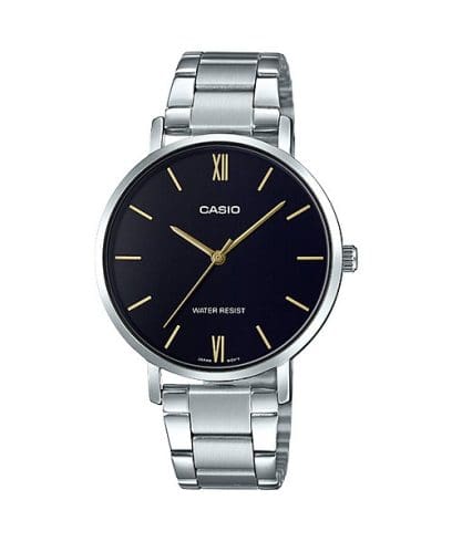 CASIO LTP-VT01D-1B Watch Silver #1