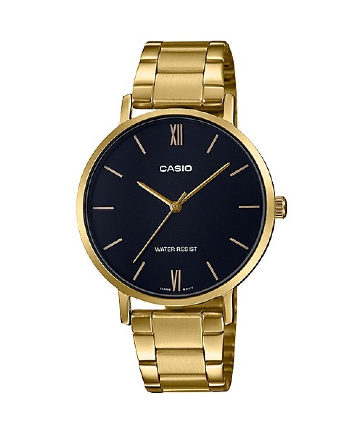 CASIO LTP-VT01G-1B watch Gold #1
