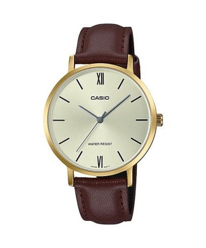 CASIO LTP-VT01GL-9B Watch Gold #1
