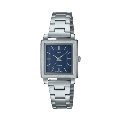 CASIO LTP-E176D-2AV Watch Silver #1