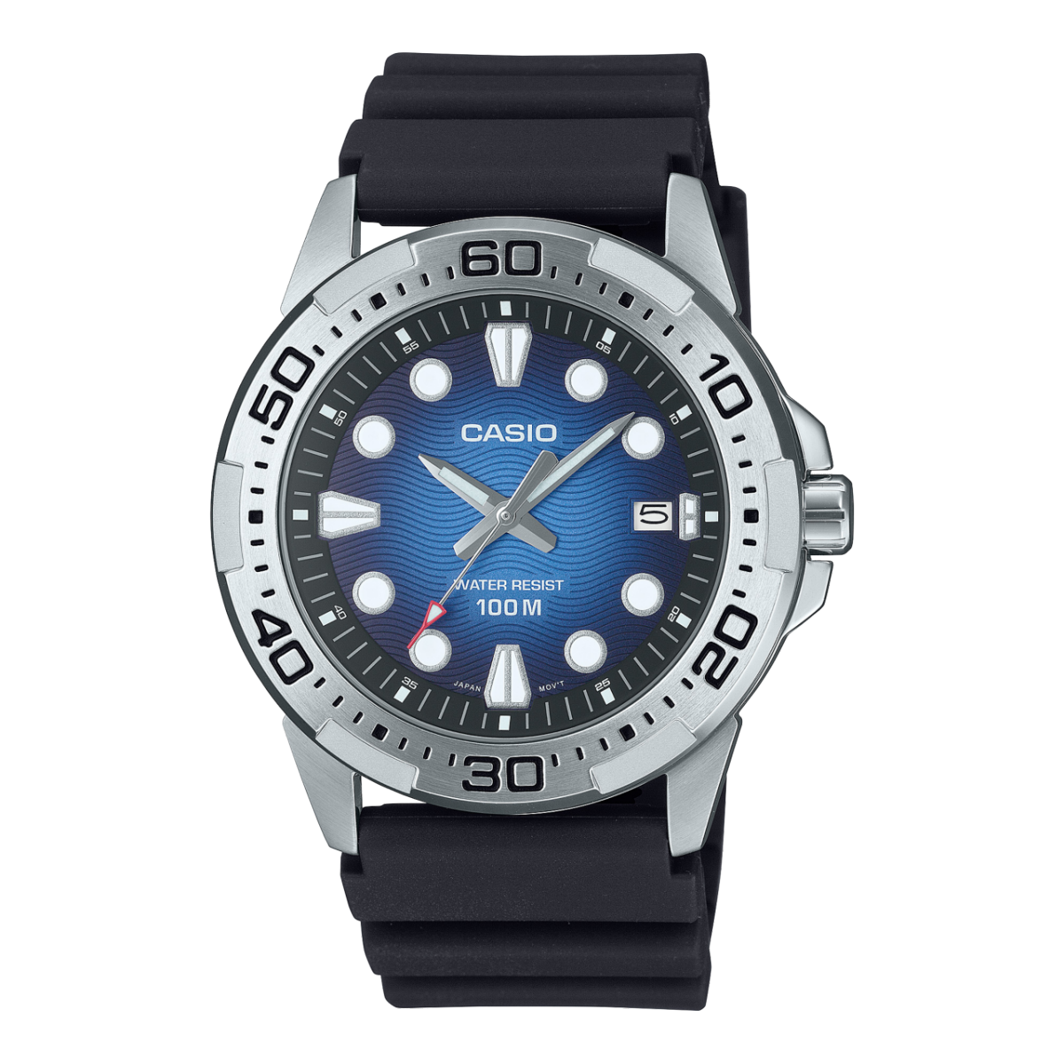 CASIO MTD-140-2AV watch Silver #1