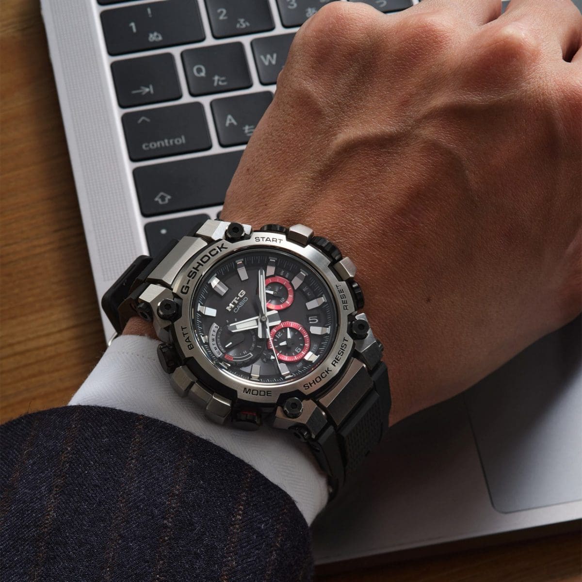 G-SHOCK MTG-B3000-1A watch Silver #8