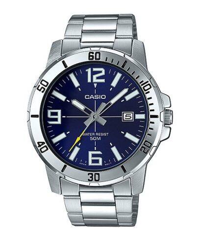 CASIO MTP-VD01D-2BV Watch Silver #1