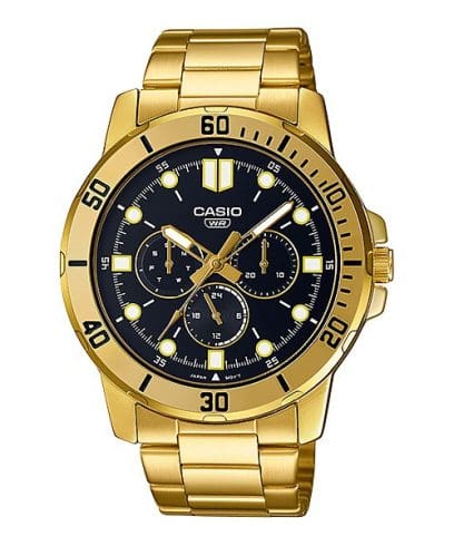 CASIO MTP-VD300G-1E Watch Gold #1