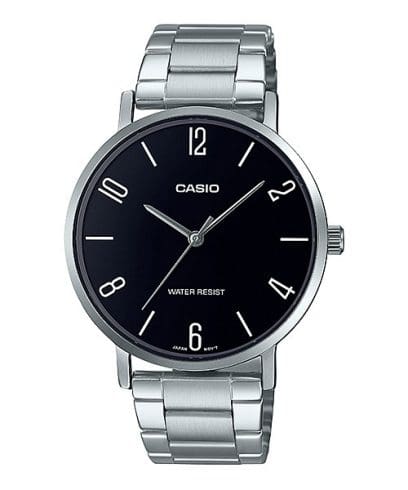 CASIO MTP-VT01D-1B2 Watch Silver #1