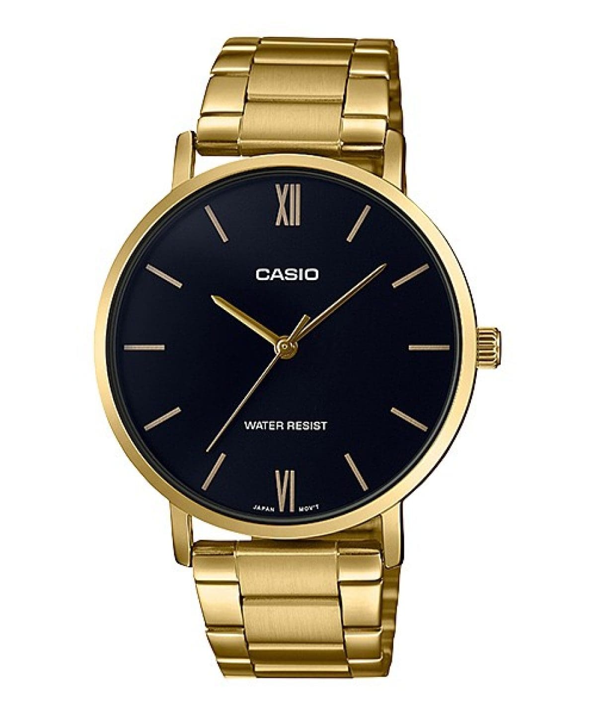 CASIO MTP-VT01G-1B watch Gold #1