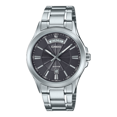CASIO MTP-1381D-8AV Watch Silver #1