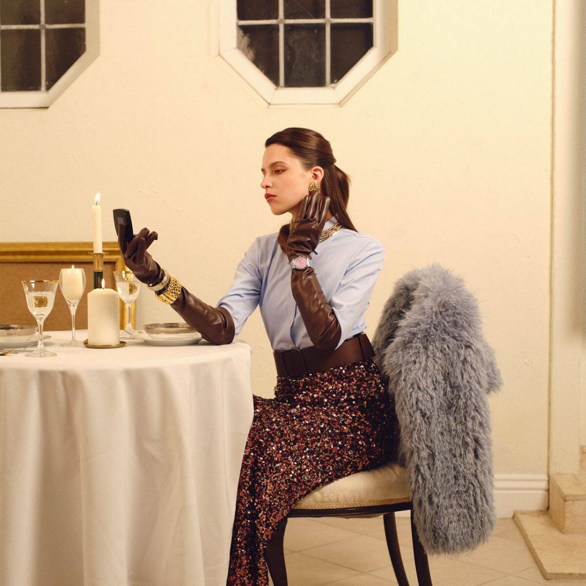 CASIO MTP-B145D-4AV Watch Silver #4