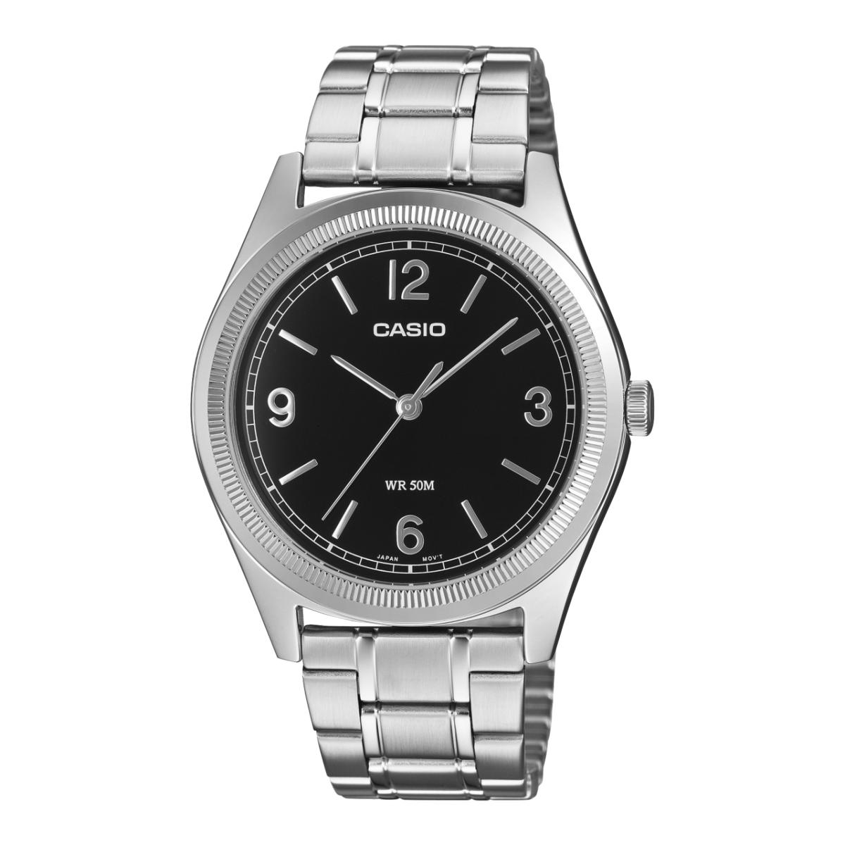 CASIO MTP-B210D-1AV Watch Silver #1