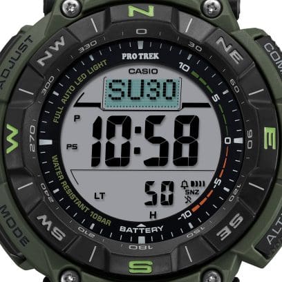 PRO TREK PRG-340B-3 Watch Black #8