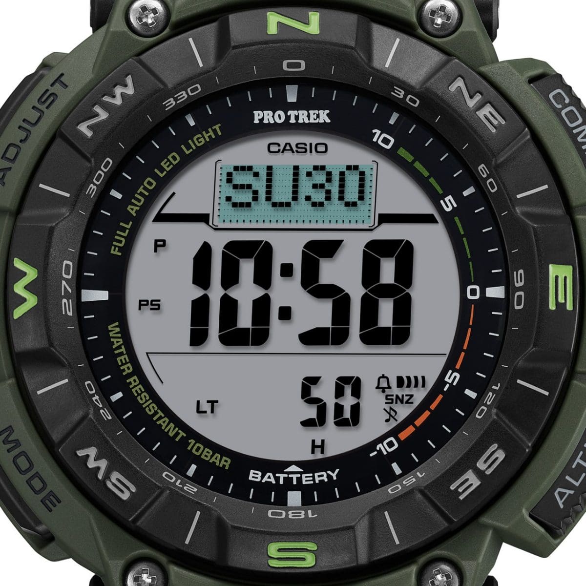 PRO TREK PRG-340B-3 Watch Black #8