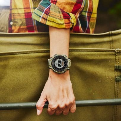 PRO TREK PRG-340SC-5 watch Brown #17
