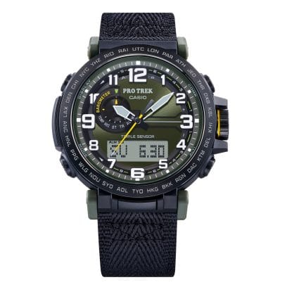 Casio Pro Trek Tough Solar Triple Sensor Bio-Based Resin Environmentally  Friendly Watch PRG601YB-3