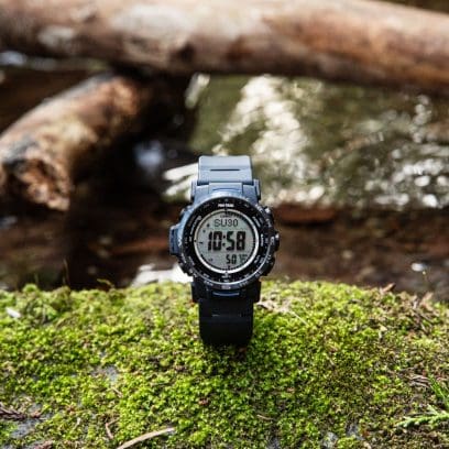 PRO TREK PRW-35Y-2 watch Navy #12