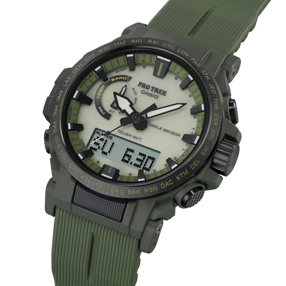 PRO TREK PRW-61LD-3 watch Black #5