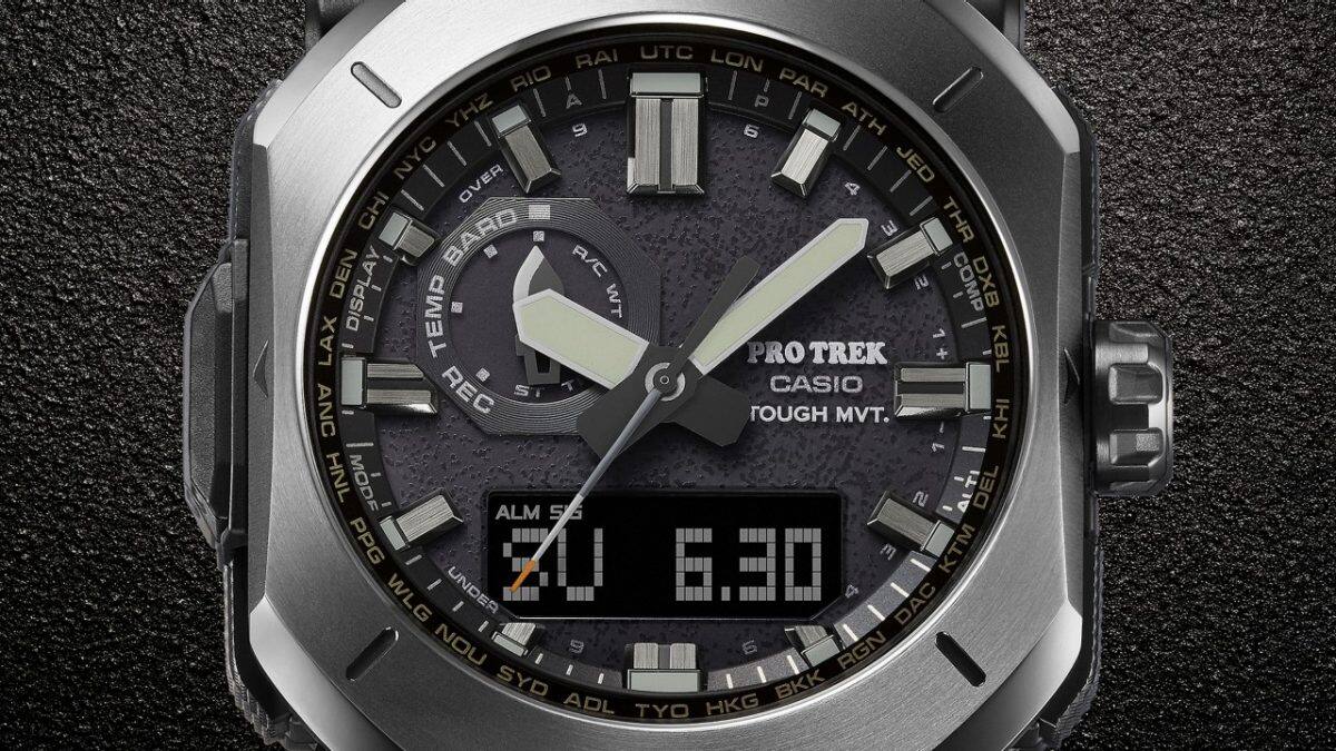 PRW-6900YB-3 Dial design inspired by camping gear #4