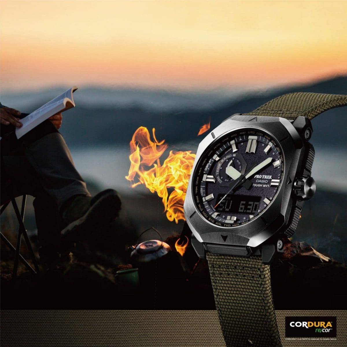 PRO TREK PRW-6900YB-3 watch Black #2