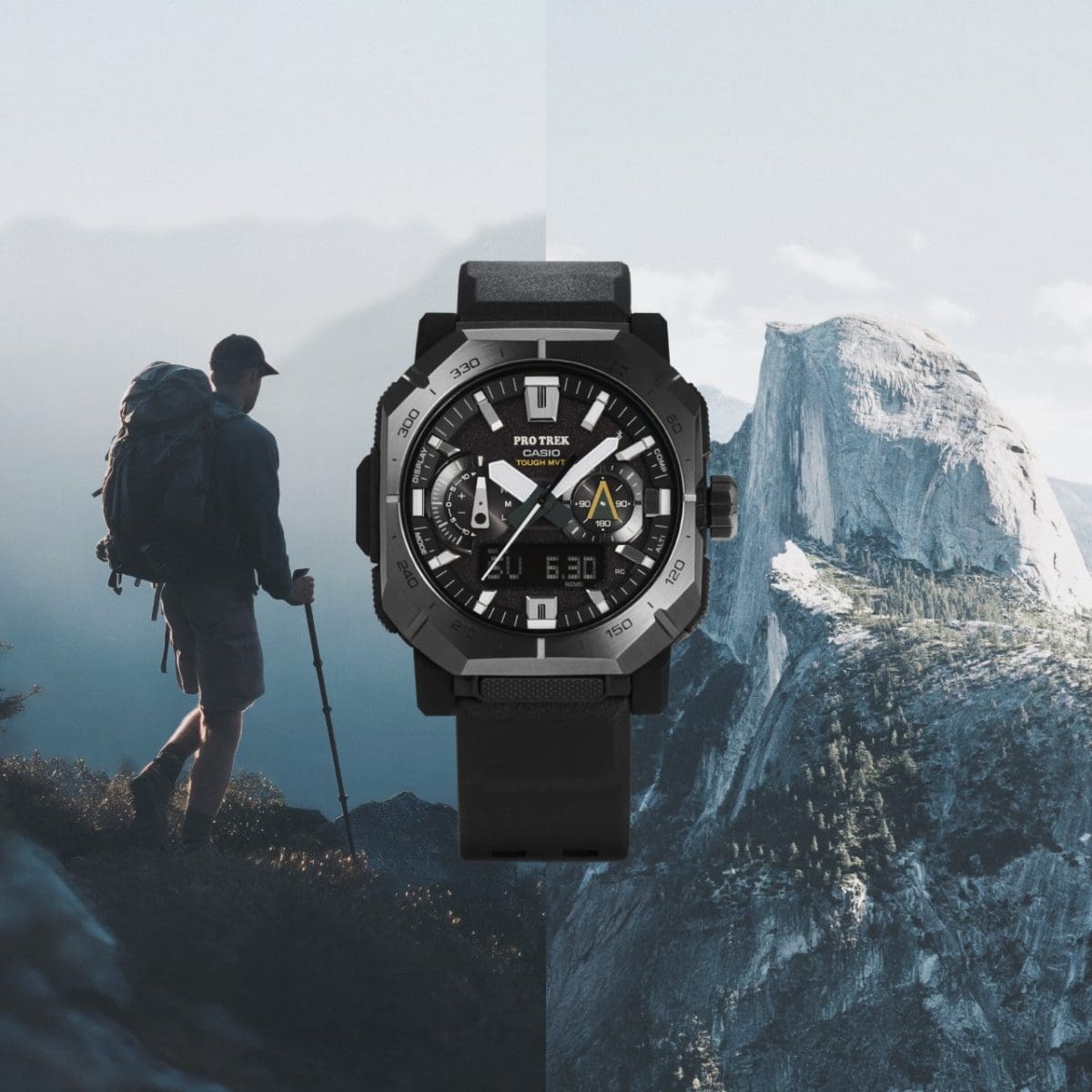 PRO TREK PRW-B1000-1 watch Black #2
