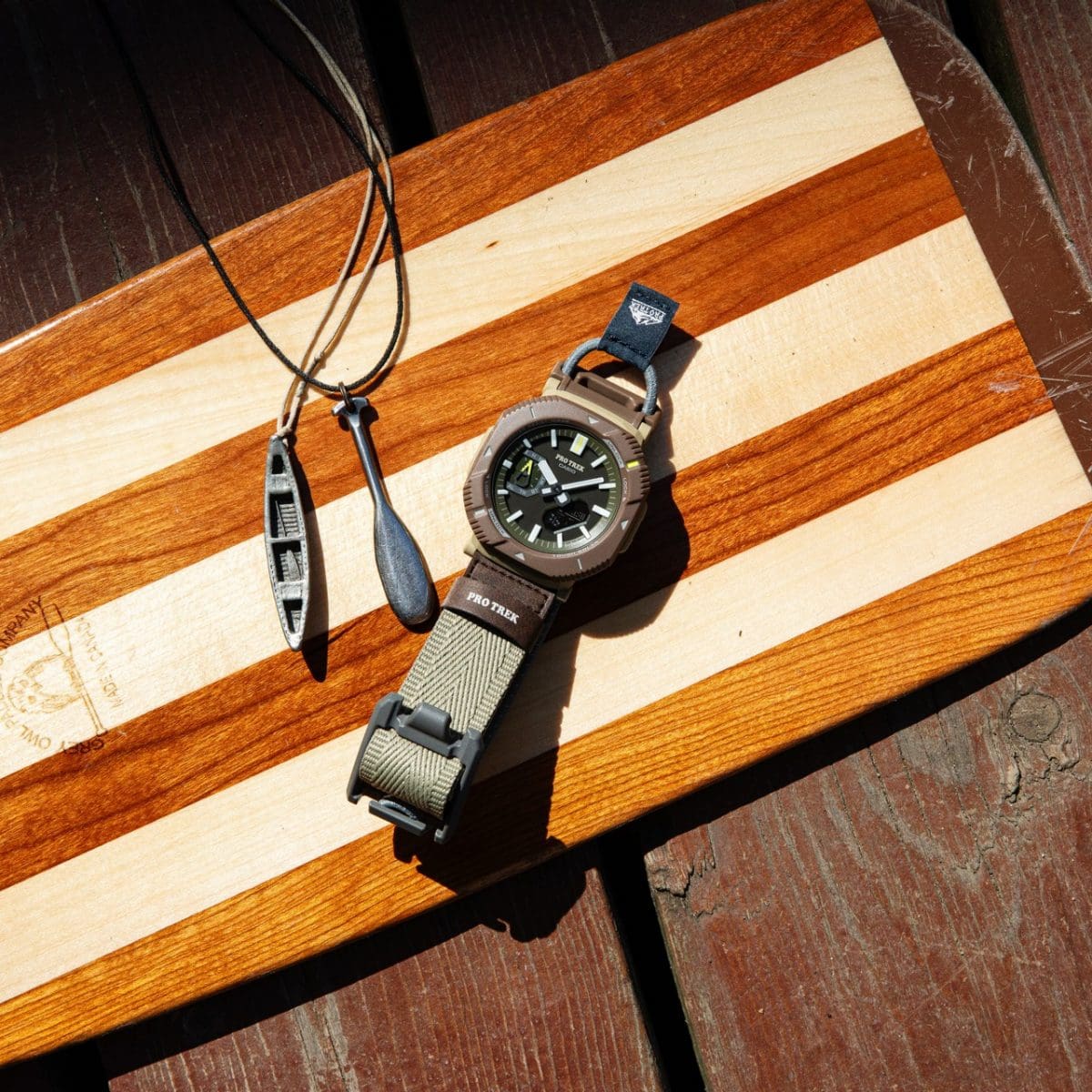 PRO TREK PRJ-B001B-5 watch Brown #12